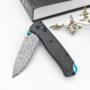 Butterfly 535 Carbon Fiber Damascus Folding Knife