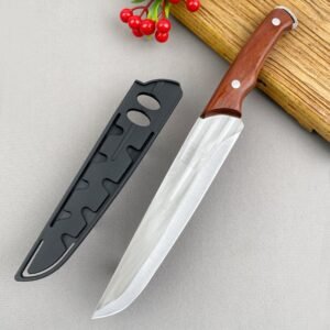 Small, Straight Bone-cutting One-piece Keel Boning Knife