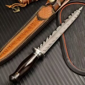 Demon Sword Double-Edged Fixed Blade Knife