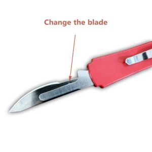 Scalpel Utility Knife With 10 Blade Knife Purple Box Cutter