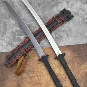 Miller Bros. Premium Large Samurai Fixed Blade Knife