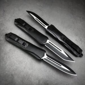 Zinc-handle Butterfly 3300 Carbon Fiber OTF OTF Knife