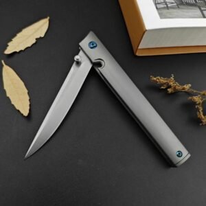7096 Titanium Handle Fold Folding Knife