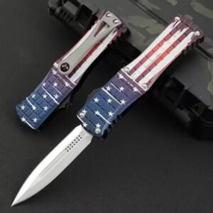 Microtech Hera US Flag OTF Knife