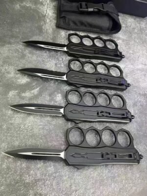Micro-tech Gloves Jump Straight Into The Tiger OTF Knife
