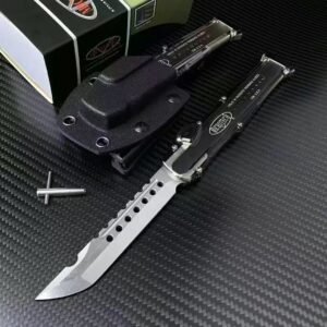 Microtech Halo 6th Generation Transparent Handle OTF Knife