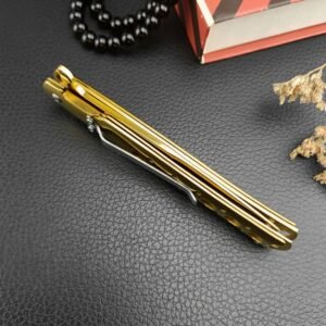 M10 Swordfish Gold Fold Folding Knife