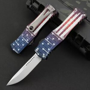 Microtech Hera US Flag OTF Knife