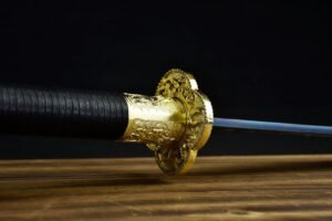 Golden Qilin Combat Knife