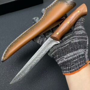 Damascus Boning Knife