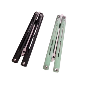 Butterfly Knife Trainer Cnc Process Sleeve Structure Butterfly Knife Fancy Anti-Slip Handle Unsharpened Practice