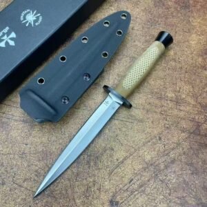 Spartan Collaboration Double-Edged Fixed Blade Knife