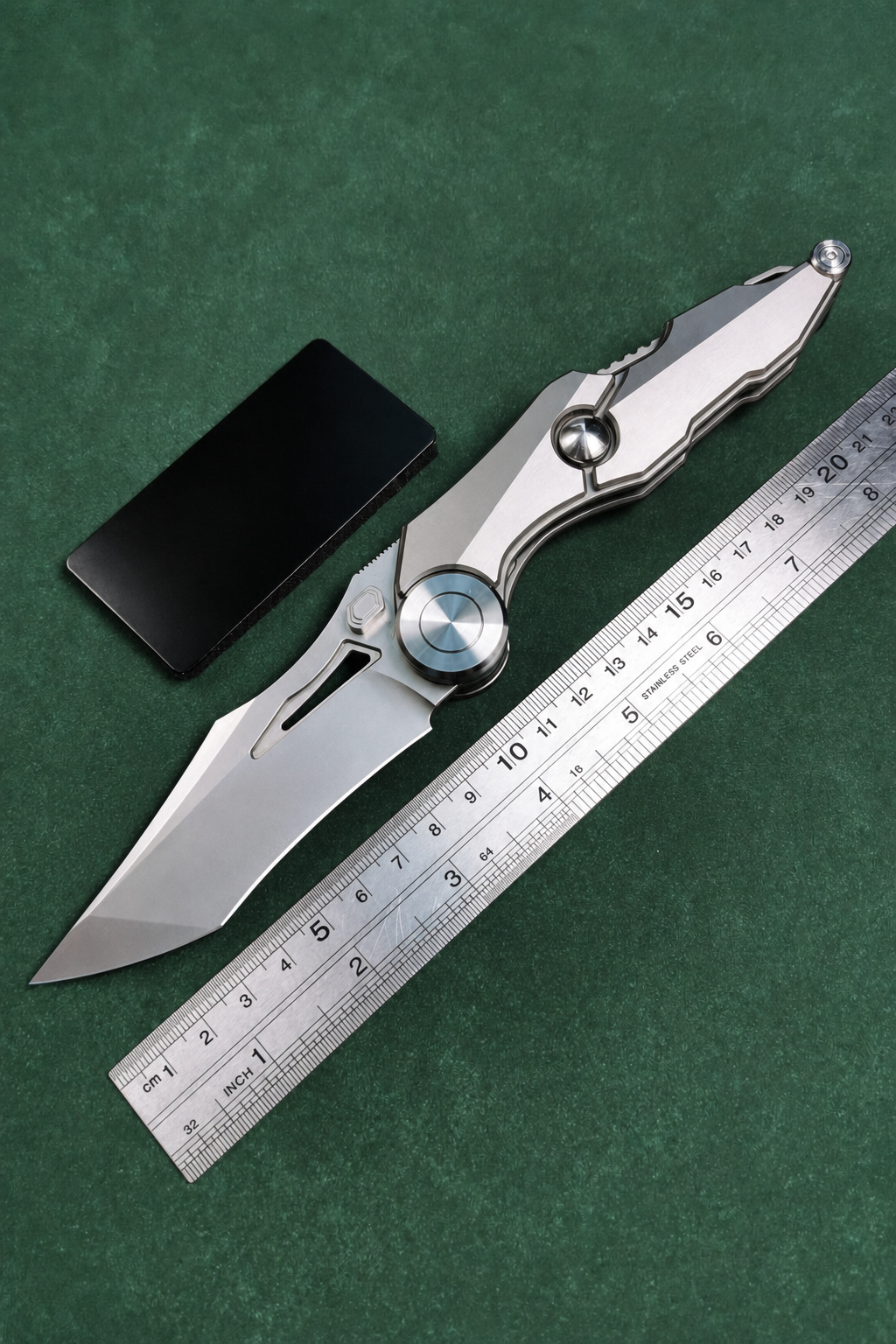48962-main-clean Future Mecha M390 Pearlescent Blade With Titanium Alloy Handle SF Express