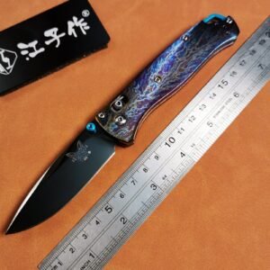 Butterfly 535 M390 Ultramirror Light DLC Blade Titanium Handle SF Express