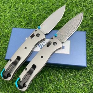 Butterfly 535 Titanium Alloy Damascus Folding Knife