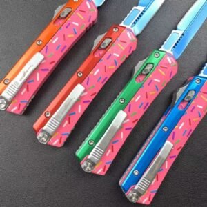 Zinc-handled Snake God Donut Is The Standard Size OTF Knife