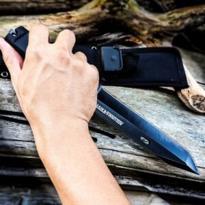 Fulcrum: Integrated Keel: Straight Fixed Blade Knife