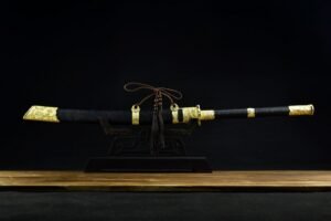 Golden Qilin Combat Knife