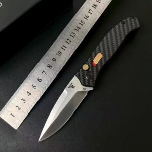 Buck 838 Carbon-Fiber Handle Side-Opening Knife