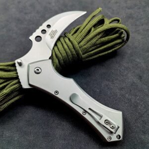 The Skeleton Scythe Was Slightly Broken Folding Knife