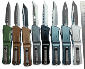 Microtech Dalong 3rd Generation Triangle Screw Transparent Version OTF Knife