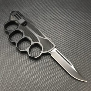 Skeleton Gauntlets OTF Single Blade