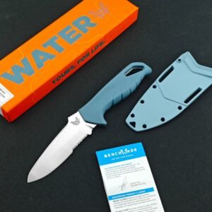 Butterfly 18040 Straight Half-teeth Fixed Blade Knife