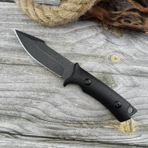 Stones Wash The Wind And Clouds Straight Fixed Blade Knife