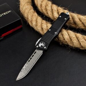 Microtech Xiaolong Damascus Blade