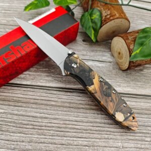 Kashow 1660 Folded Camouflage Handle Folding Knife