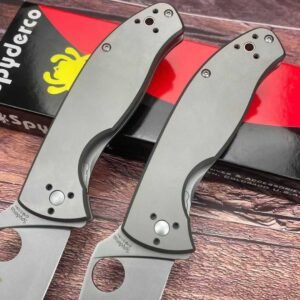 Spyderco C122 Titanium-Handle Folding Knife