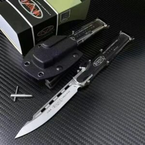 Microtech Halo 6th Generation Transparent Handle OTF Knife