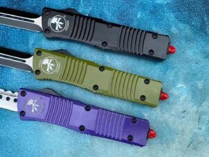 Zinc Handle Microtech Is A Major Dragon OTF Knife