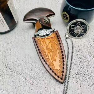 Fortune Damascus Push Dagger