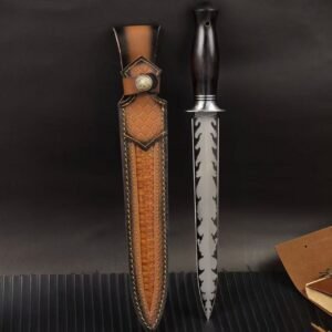 Demon Sword Double-Edged Fixed Blade Knife