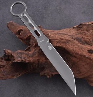 Krypton Thunder Rhino T-ray Round Label Fixed Blade Knife