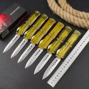 Microtech Dalong 3rd Generation Transparent OTF Knife