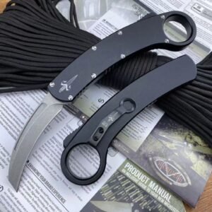 Micro-tech Eagle Claws Jump Straight Ahead Karambit Knife