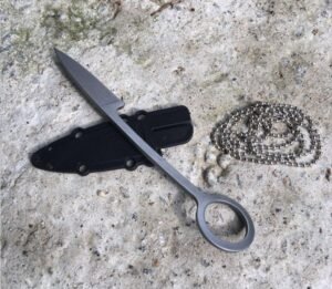 The Trout Are Slightly Straight Fixed Blade Knife