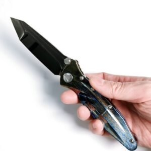 Microtech Delta DLC Blade M390 Titanium Alloy Handle SF Express