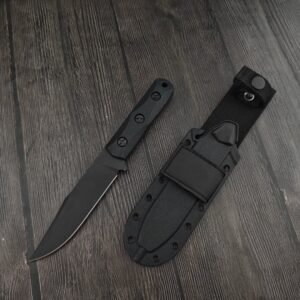 The Kaspert EK50 Straight Has No Logo Fixed Blade Knife