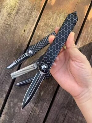 Microtech UT Textured-Handle OTF Knife