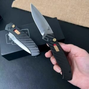 Buck 838 Carbon-Fiber Handle Side-Opening Knife