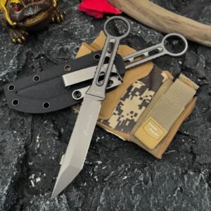 Kryptonite T-ray Letter Marker Fixed Blade Knife
