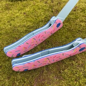 Bear Head Donut Fold Folding Knife