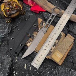 Kryptonite T-ray Letter Marker Fixed Blade Knife