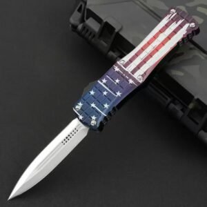 Microtech Hera US Flag OTF Knife