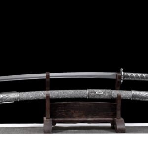 Silver Dragon Warrior Fixed Blade Knife