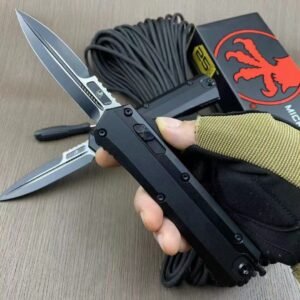 Microtech: All Black Snake God, Black Blade