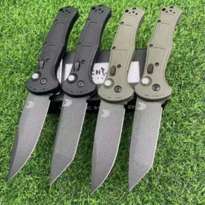Large Butterfly 9070 Side-jumping Stone Wash Switchblade